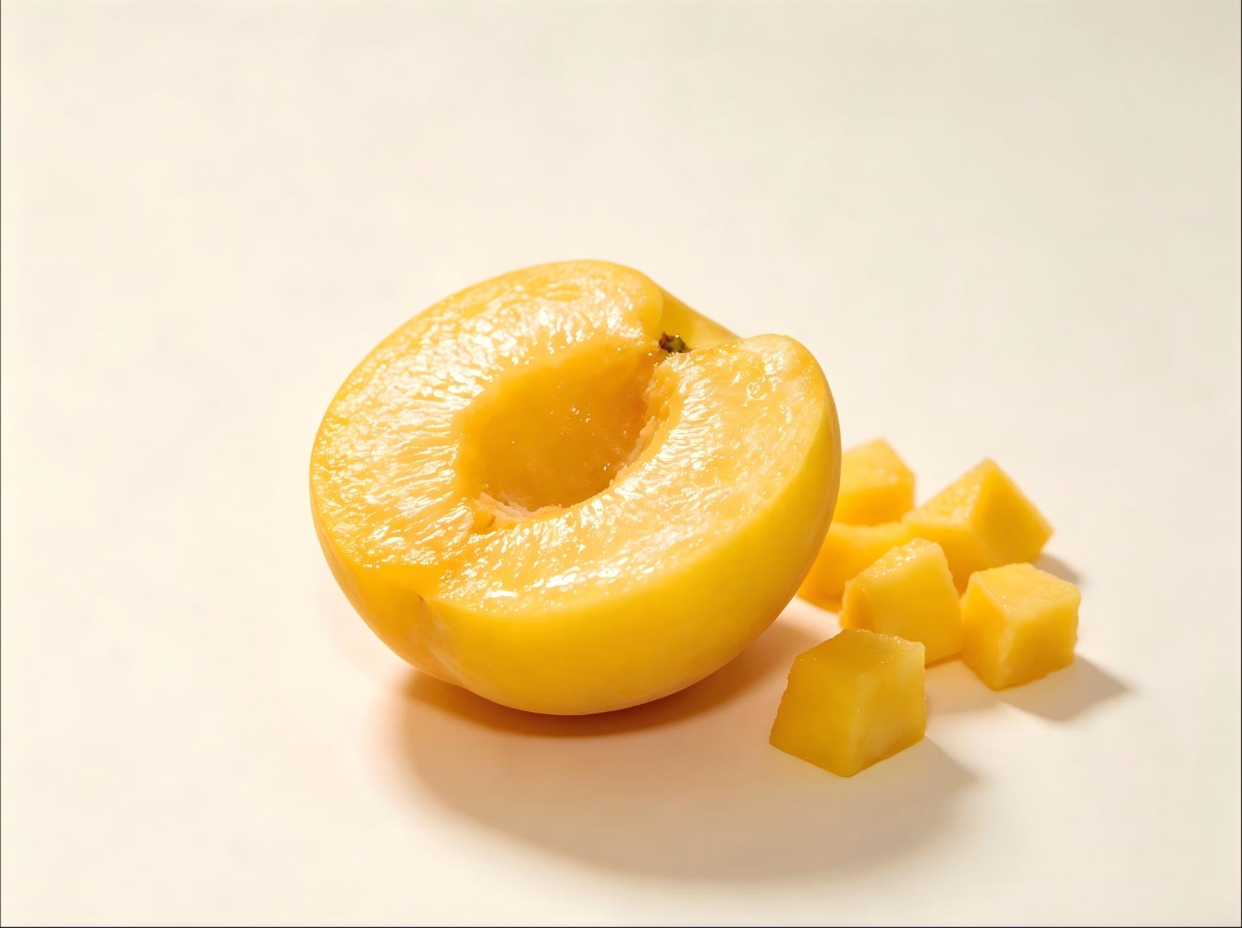 IQF Frozen Yellow peach